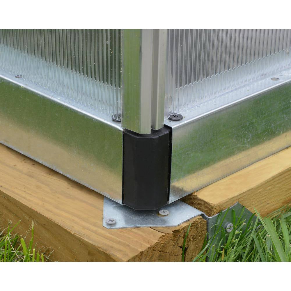 Bella 8 Ft. X 12 Ft. Silver/Diffused Polycarbonate DIY Greenhouse Kit