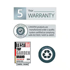 Bella 8 Ft. X 12 Ft. Silver/Diffused Polycarbonate DIY Greenhouse Kit