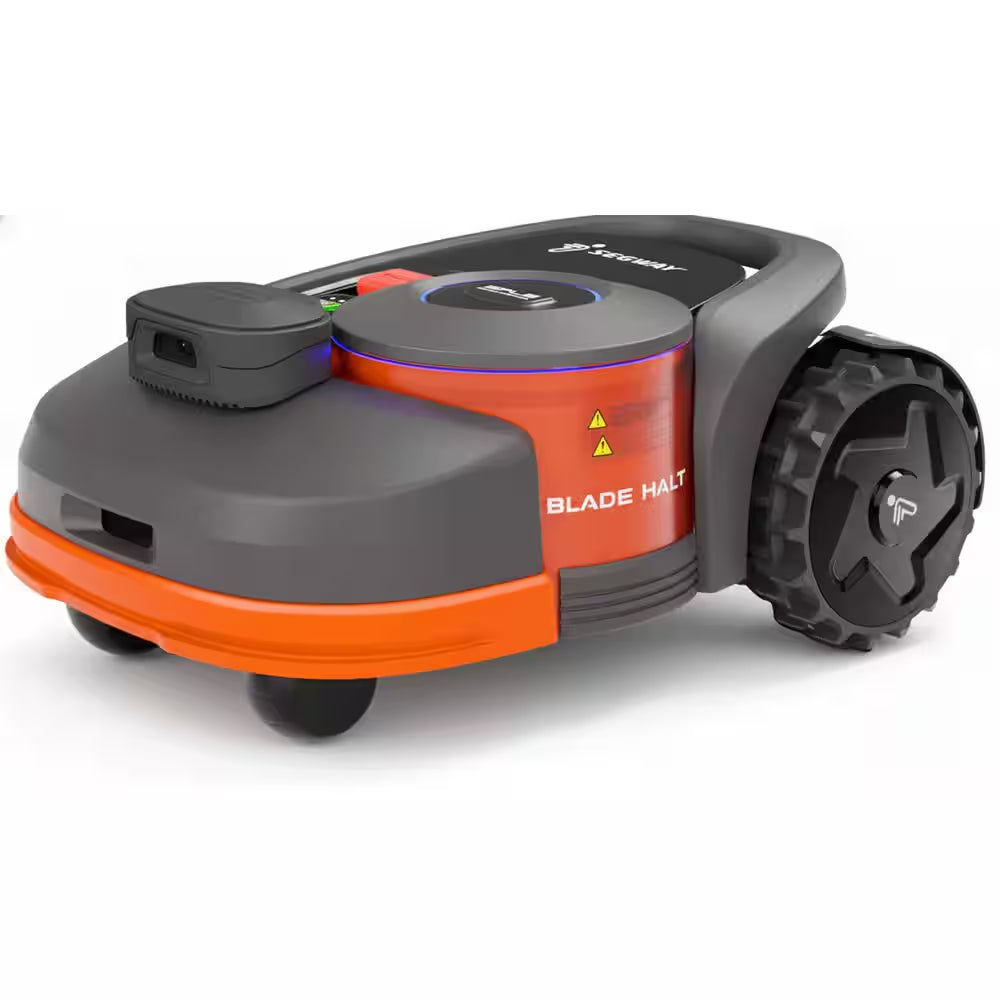 H3000N 8.3 In. Robot Lawn Mower (1/4-1/2 Acre) Rtk+Vision with Smart App Control, Rain Sensor and Obstacle Avoidance