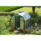 Eco-Grow 6 Ft. X 6 Ft. Green/Diffused Polycarbonate DIY Greenhouse Kit