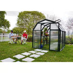 Eco-Grow 6 Ft. X 6 Ft. Green/Diffused Polycarbonate DIY Greenhouse Kit