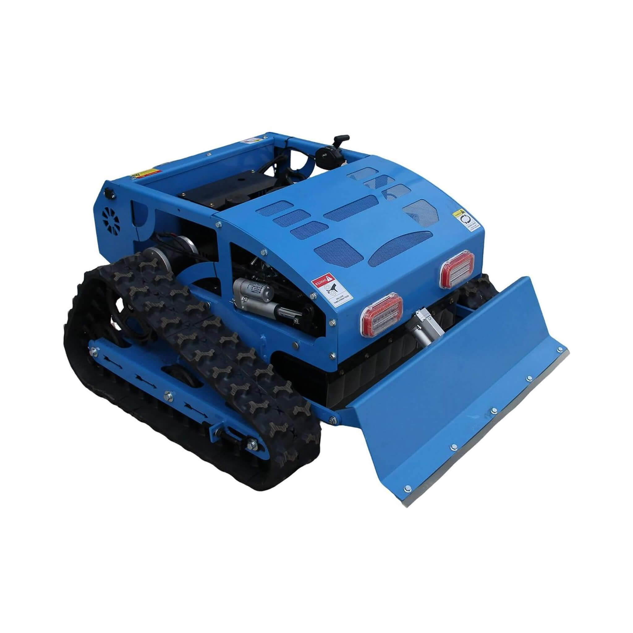 Heavy-Duty 21-Inch 9HP Remote-Controlled Robotic Lawn Mower With Tracks And Plow (SAK26583)