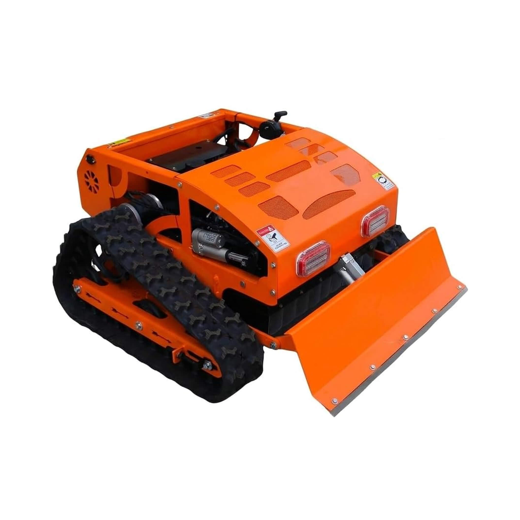 Heavy-Duty 21-Inch 9HP Remote-Controlled Robotic Lawn Mower With Tracks And Plow (SAK26583)